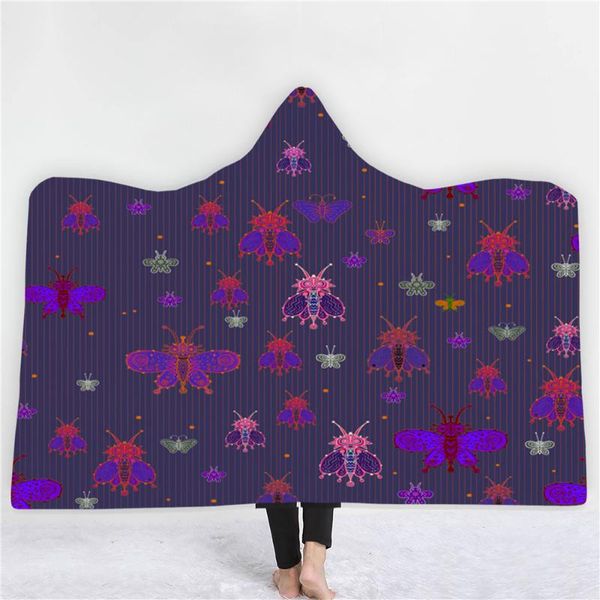 

blankets beautiful butterfly hoodie wearable blanket fleece cozy ultra-soft light weight warm adults kids gift