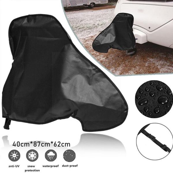 

parts 1 pcs universal waterproof dustproof pvc caravan towing rv protecter dust trailer products rain cover outdoor hitch y2f8