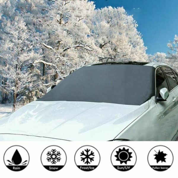 

car sunshade front rear windscreen cover windshield sunshades winter visor magnetic universal automobile w1r9
