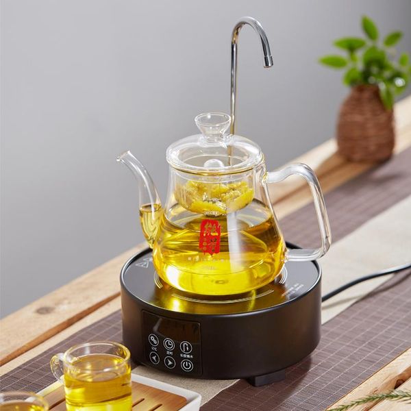 

electric kettles ceramic stove home deskautomatic power-off mini small tea maker smart teapot pumping