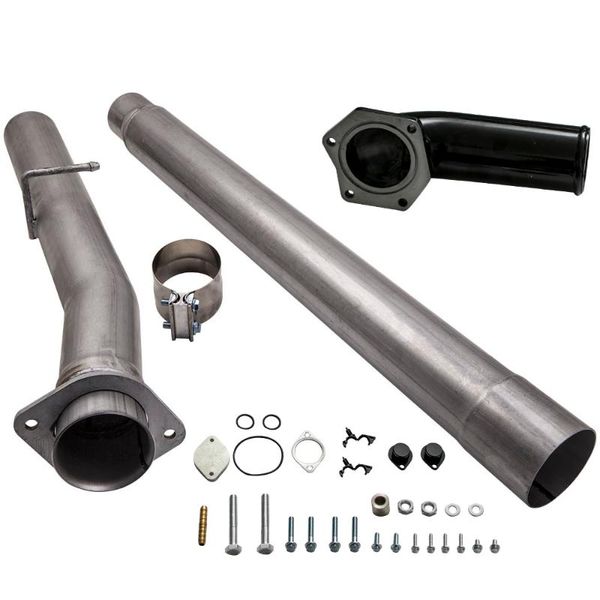 

manifold & parts black for powerstroke 6.4l 08-10 4'' cat&dpf pipe + egr kit