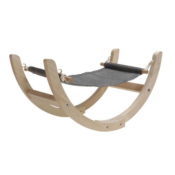 

cat beds & furniture hammock bed for indoor cats moon shape frame swing chair suitable small to medium size and puppies