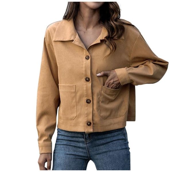 

women's hoodies & sweatshirts jaycosin clothes autumn women sweatshirt ladies fashion solid color lapel blouse jacket casual coat femal, Black