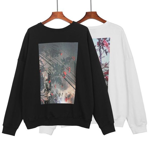 

19fw fog essentials california limited fear of god long sleeve men's hoodies pullover sweatshirt crewneck sweater street hoodies fashio, Black