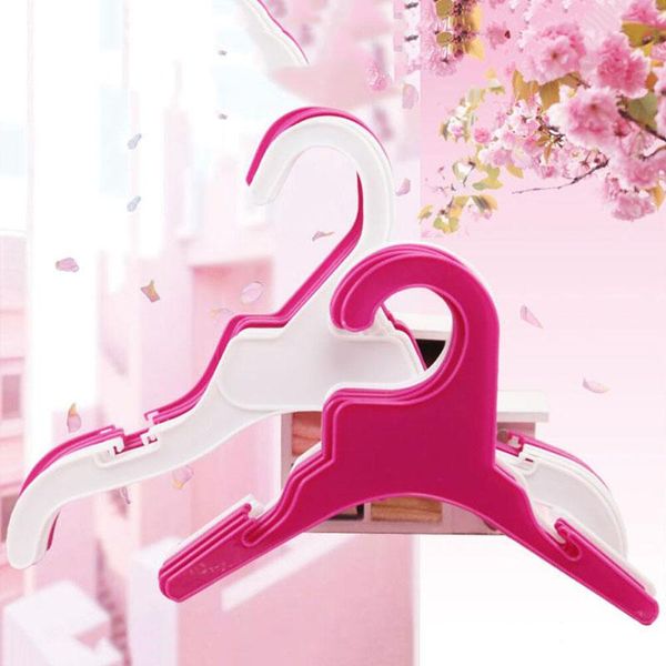 

dog apparel 5pcs/set plastic tough pet puppy cat clothes clothing rack hanger cute fashion hangers