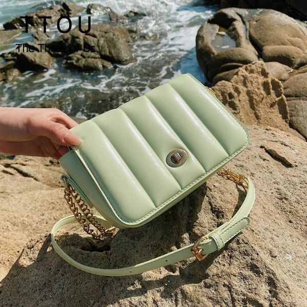 

evening bags fashion pu leather women solid color shoulder bag retro chain designer armpit small handbags casual luxury female travel
