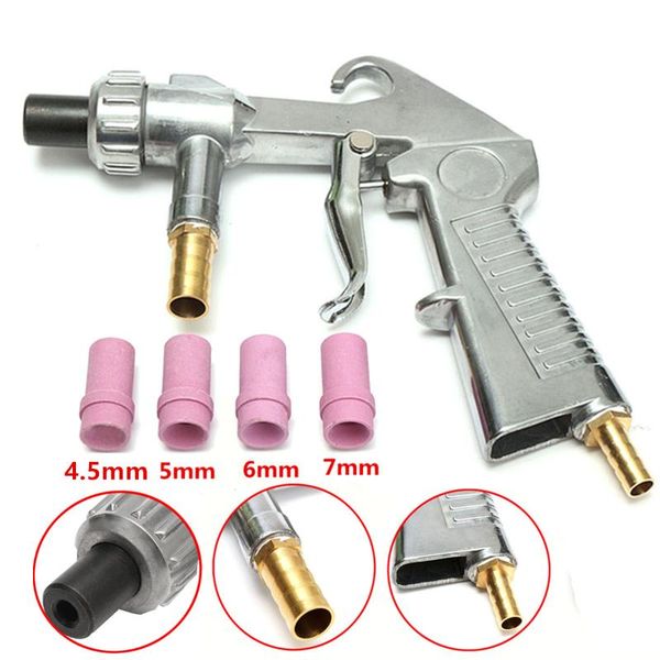 

professional spray guns sandblaster feed blast air siphon sand blasting abrasive tool ceramic nozzles tips kit power tools sprayer