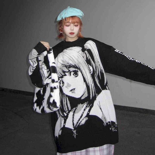 

men's hoodies & sweatshirts spring autumn graphic pullovers velvet loose long sleeve korean punk shirts for women oversized print dtfc, Black