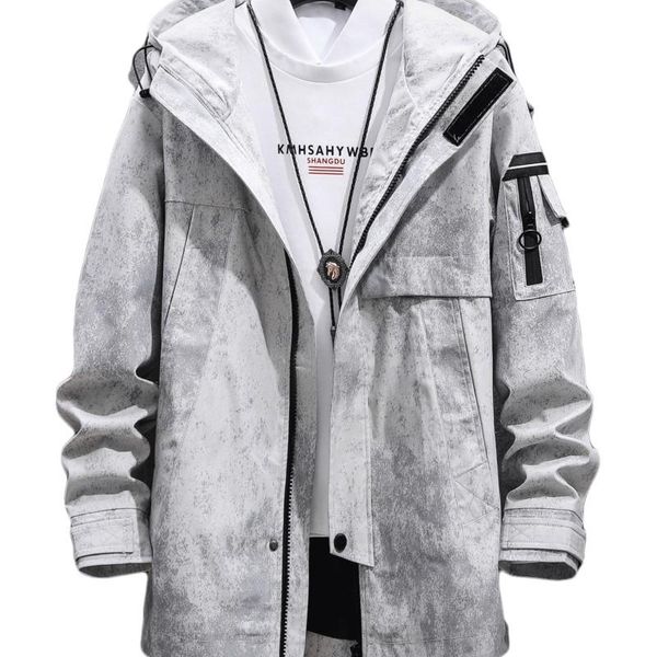 

men's jackets bomber jacket men casual fashion hip hop hooded spring autumn male army military streetwear cargo coat, Black;brown