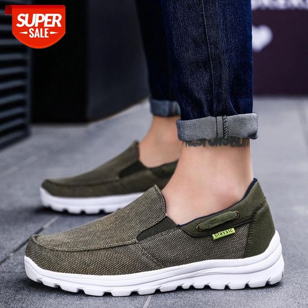 

men casual shoes canvas mens shoes breathable light man footwear autumn spring slip on loafers big size39-48 zapatillas hombre #q311