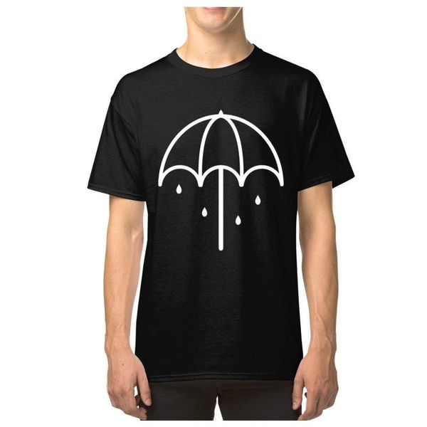 

men's t-shirts tokyo revengers friends men true bring me the horizon bmth t shirt umbrella print o-neck simple design 100, White;black