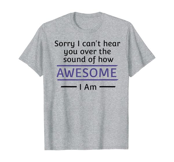 

sorry i cant hear you over the sound of how awesome i am tee, White;black