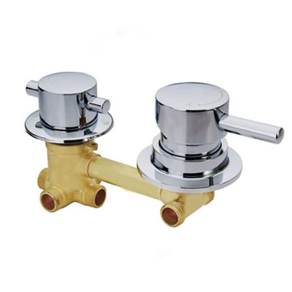 

shower room 2/3/4/5 output hole mixer faucet valve 10/12.5/14.5cm connecting shower room mixing switch valve set