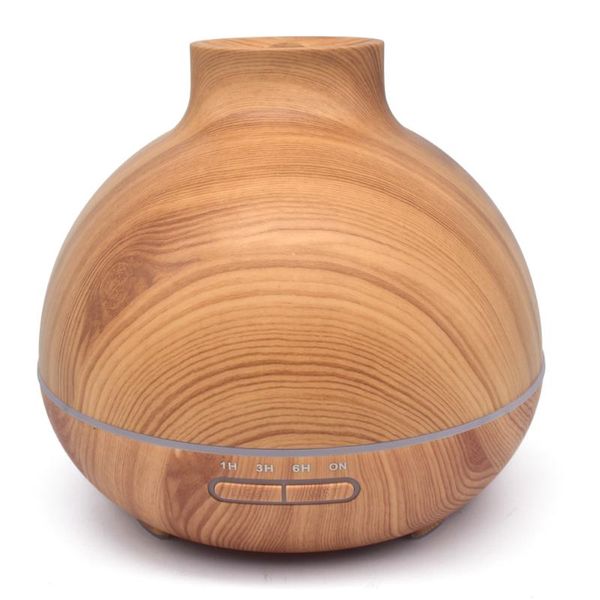 

essential oils diffusers aldx10-yx-0170,,wood grain with flat mouth humidifier