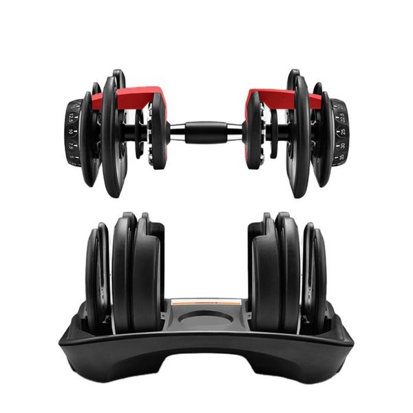 

dumbbell set fitness equipment gym combination exercise 24kg 40kg 52lbs 90lbs weight adjustable commeicial