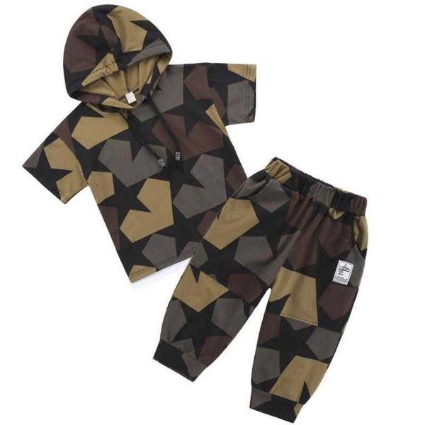 Junge Trainingsanzug Kleidung Set Kinder Frühling Herbst Baumwolle Schuluniform Sport Camouflage Anzug Jungen Kleidung Sets 6 8 10 12 14 16 jahr X0802