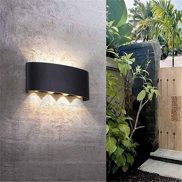 

wall lamp sturdy night light ip65 outdoor aluminum durable led living room bedroom indoor