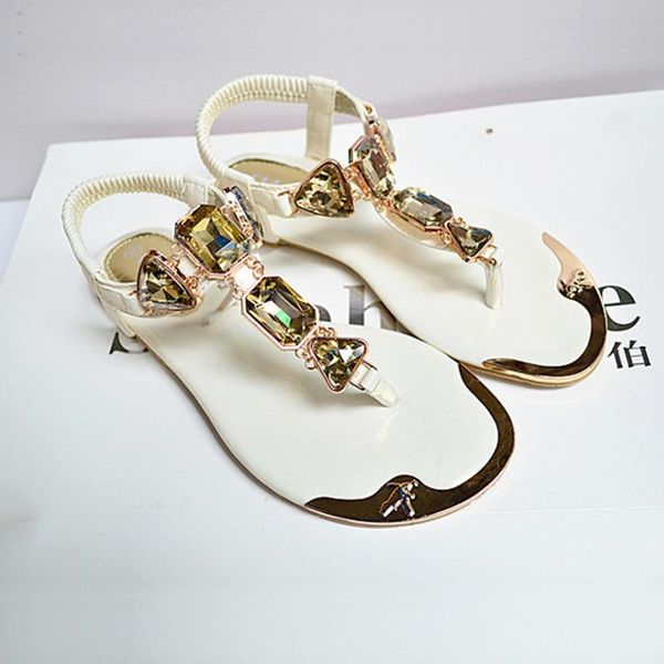 

sandals women summer outdoor beach flip-flop solid fashion herringbone flats casual ladies metal toe shoes, Black