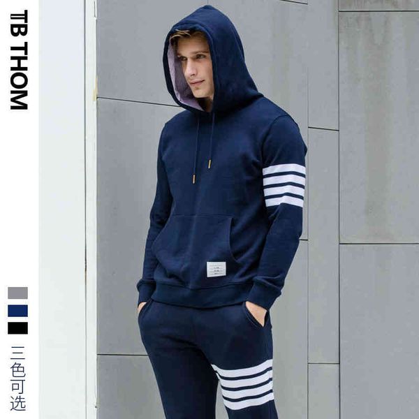 

hoodies four bar tb thom pullover hoodie spring trend yarn dyed, Black