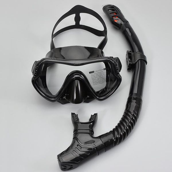 

professional scuba diving mask silicone mask snorkel anti-fog diving snorkel full dry tube underwater swim equipment