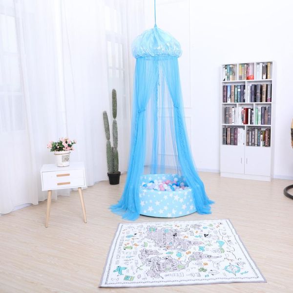 

crib netting children's room mosquito net jellyfish tent high-density thickened dome hanging bed curtain baby bedding decor