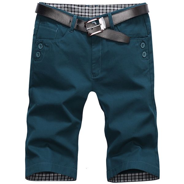 

men's 2021 new arrivals will see knee-high shorts cotton fine fit pants plus size 38 40 oyrr, White;black