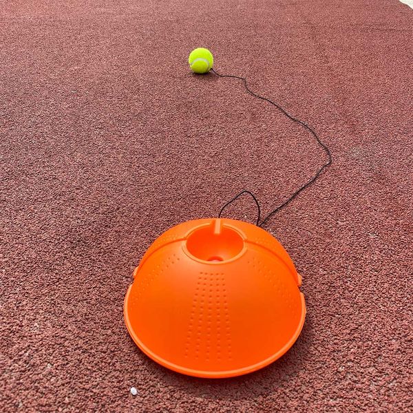

tennis trainer professional training primary tool exercise tennis ball self-study rebound ball indoor tennis practice tool
