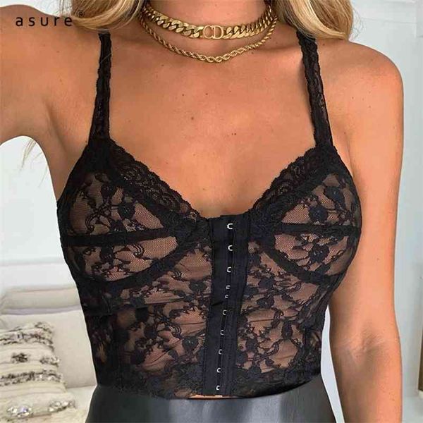

lace bralette woman traf breast chest binder bra tank body basic summer emo cottagecore clothing hy21001dg 210712, White