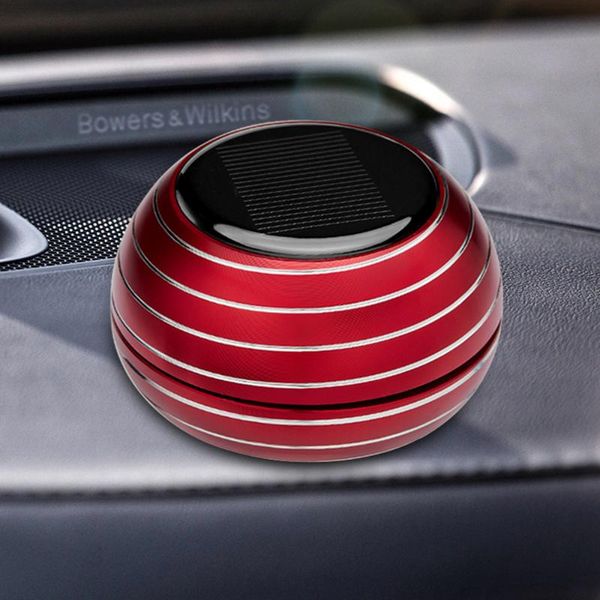 

car air freshener ball solar automatic rotating planet solid state