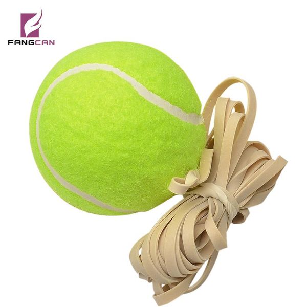 

2pcs/lot fangcan fca-03 training tennis ball with yellow square elastic rope 1.3m rebounce single training ball with rebounce