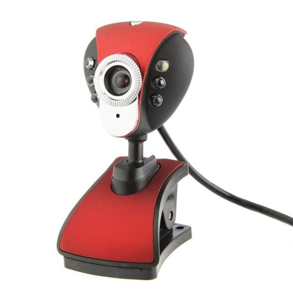 

car rear view cameras& parking sensors usb drive video web camera six lights night vision clip computer webcam with mic call webcams