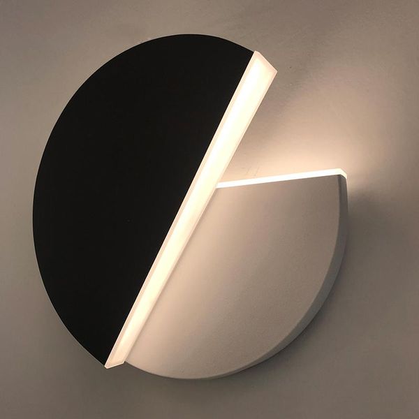 

wall lamp nordic bedroom bedside creative personality rotating living room led background aisle