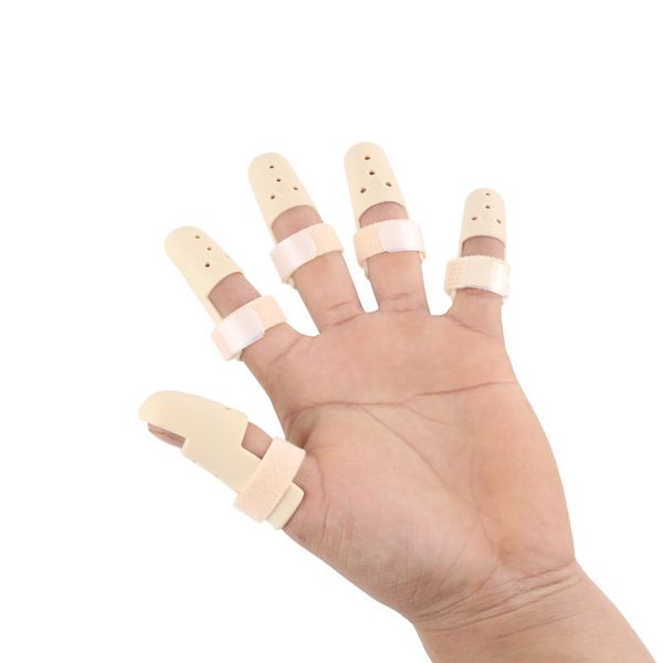 

5pcs finger splint brace plastic finger support protector immobilizer for fingers joint pain arthritis bone care new mfj99