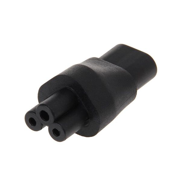 

smart power plugs iec 320 c5 3-pin female to c8 2-pin male plug converter supply adapter l41f