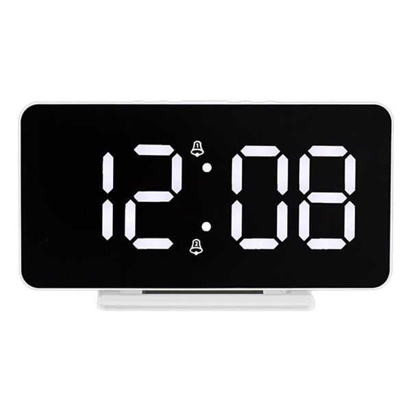 

other clocks & accessories digital alarm clock,led surface display mirror clock,auto adjust brightness 3 modes