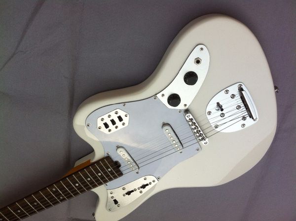 

classic player jaguar special electric guitar adjusto-matic bridge cream color