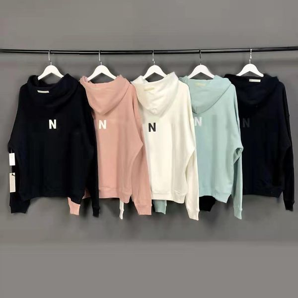 

new designer hoodie double line reflective tide brand sweatshirt loose autumn winter high street hoodie pullover, Black