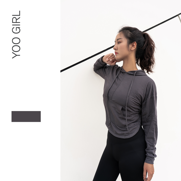 

yoga outfits women sport sweatshirt long sleeve hoodie coat fitness workout gym activewear jacket running training clothes, White;red