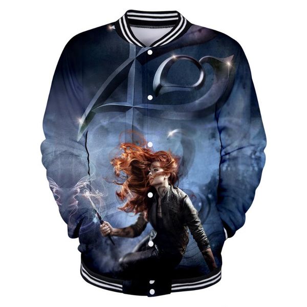 

women's jackets 2021 3d shadowhunters long sleeve casual harajuku autumn baseball jacket women/men clothes print plus size, Black;brown