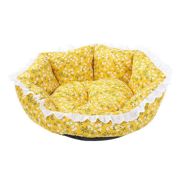 

cat beds & furniture 2021 pet dog kennel removable washable all seasons general warm house villa supplies