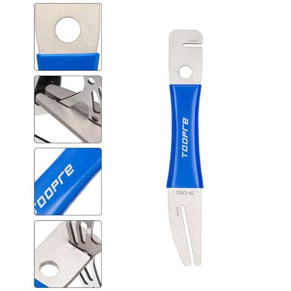 

tools 1pc bike disc rotor truing wrench brake adjuster flattening correction repair tool