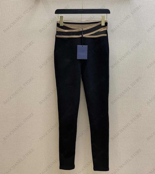 

winter women's plush leggings fashion slim legging high waist elastic band with letters highs quality lady pants size s-l, Black