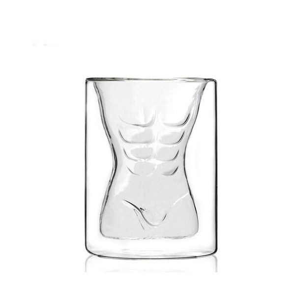 

cups & saucers 160ml/200ml personalized glass teacups heat-resistant double-glazed juice coffee cup transparent beauty male teacup aq280