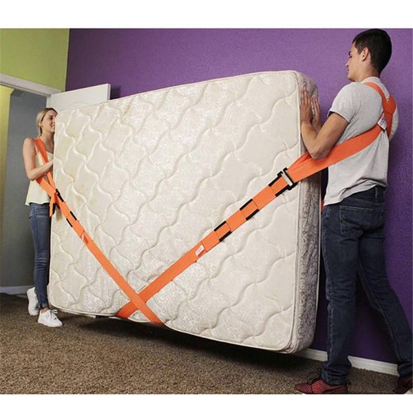 

yarn furniture moving strap forearm forklift lifting transport belt wrist straps easier carry rope house convenient home move tool, Black;white