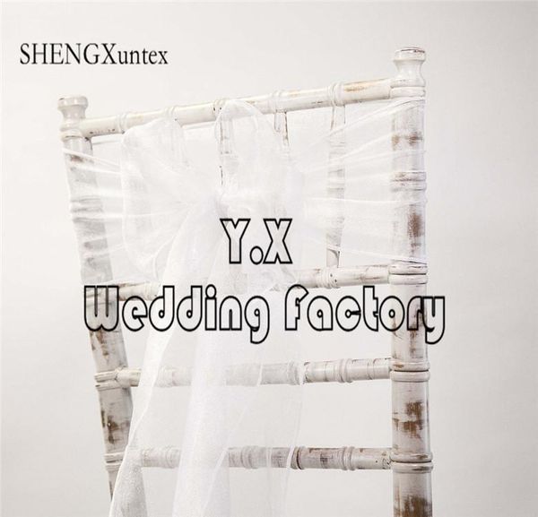 

organza chair sash \ chair bow for wedding event decoration