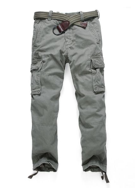 

men's pants wholesale camo cargo mens cotton stretch casual fashion joggers trouser men with six pocket, Black