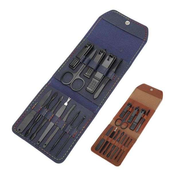

nail art kits clippers set portable manicure kit for toenail care facial fingernail