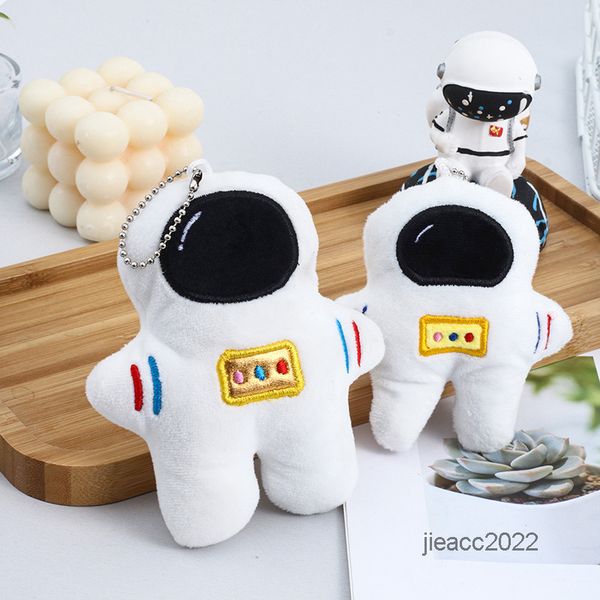 

keys chain mickings cartoon plush astronaut gift small schoolbag, Silver