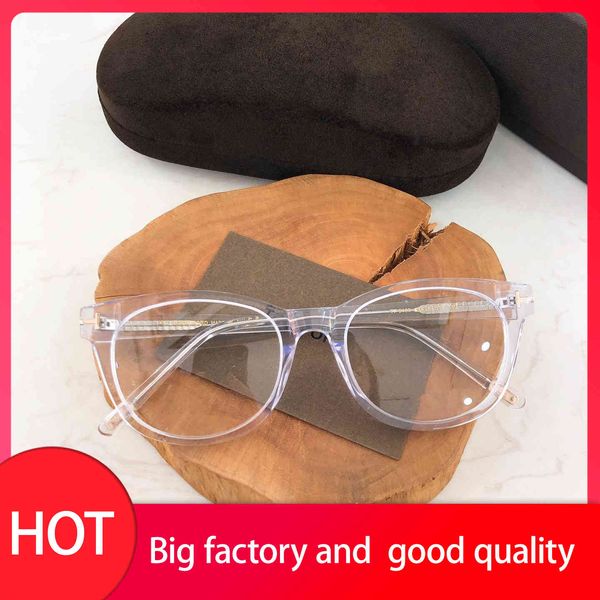 

luxury designer glasses qulity brand 2021 new acetate glasses men's and women's leisure business square frame tf5433 0gr5 5gh1, White;black