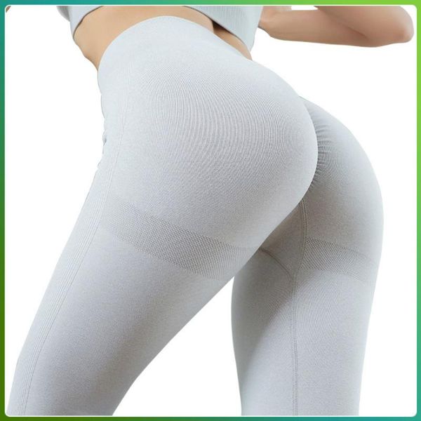 

seamless yoga pants fitness trousers women high waisted sport leggings tummy control leggings running jogging sports pants, White;red